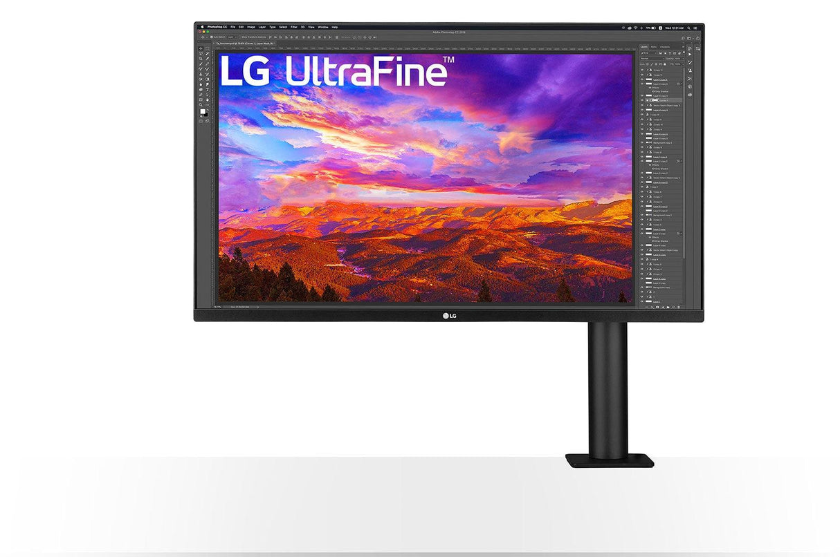 LG computer monitor (31.5") 4K Ultra HD Black