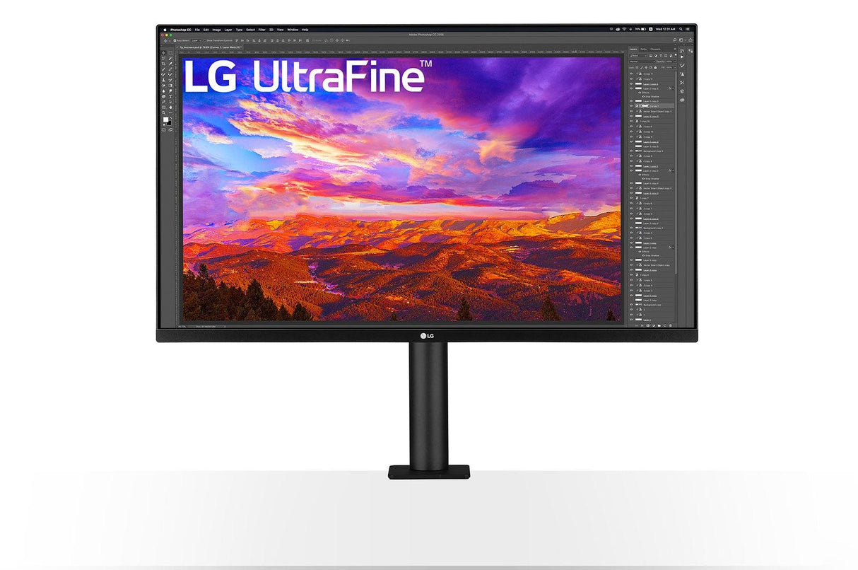 LG computer monitor (31.5") 4K Ultra HD Black