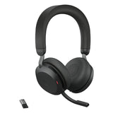 JABRA Evolve2 75 - USB-A UC with Desk Stand Headset