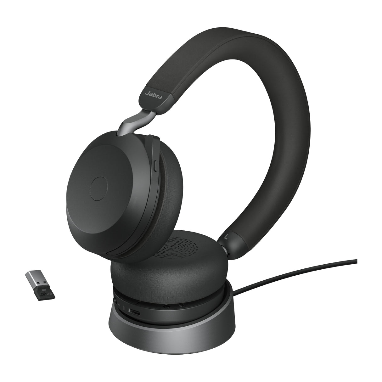 JABRA Evolve2 75 - USB-A UC with Desk Stand Headset