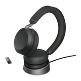 JABRA Evolve2 75 - USB-A UC with Desk Stand Headset