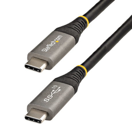 STARTECH 20" (50cm) USB C Cable 10Gbps - USB 3.2 Gen 2 Type-C Cable - 100W (5A) Power Delivery Charging | DP Alt Mode - USB-C Cord for USB-C Laptop|Phone|Device - Charge|Sync (USB31CCV50CM) (USB31CCV50CM)