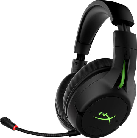 HP HyperX CloudX Flight - Wireless Gaming Headset (Black-Green) - Xbox (4P5J6AA)