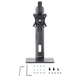STARTECH Free Standing Single Monitor Mount - Height Adjustable Monitor Stand - For VESA Mount Displays up to 32" (15lb|7kg) - Ergonomic Monitor Stand for Desk - Tilt|Swivel|Rotate (FPPNEUSTND) (FPPNEUSTND)
