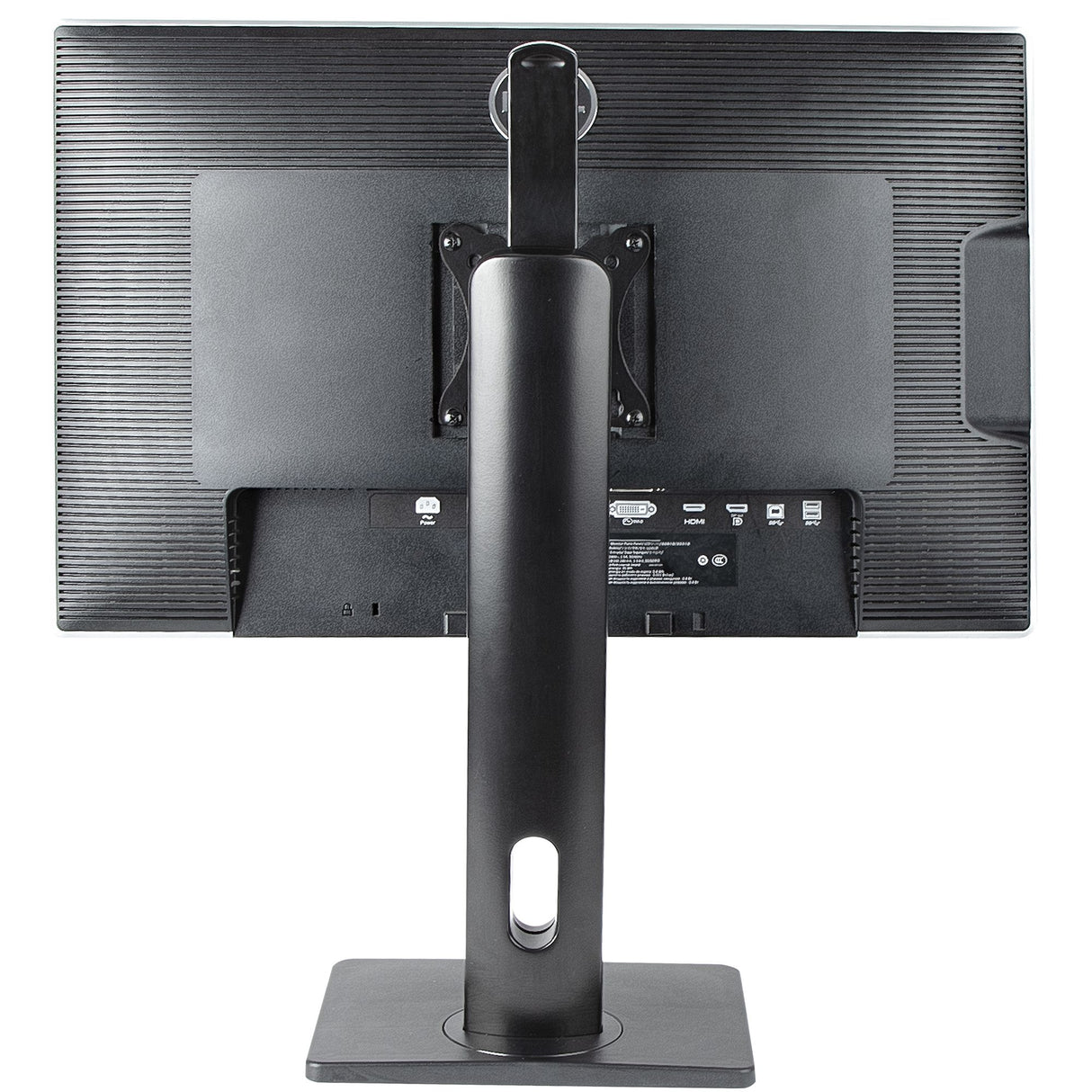 STARTECH Free Standing Single Monitor Mount - Height Adjustable Monitor Stand - For VESA Mount Displays up to 32" (15lb|7kg) - Ergonomic Monitor Stand for Desk - Tilt|Swivel|Rotate (FPPNEUSTND) (FPPNEUSTND)