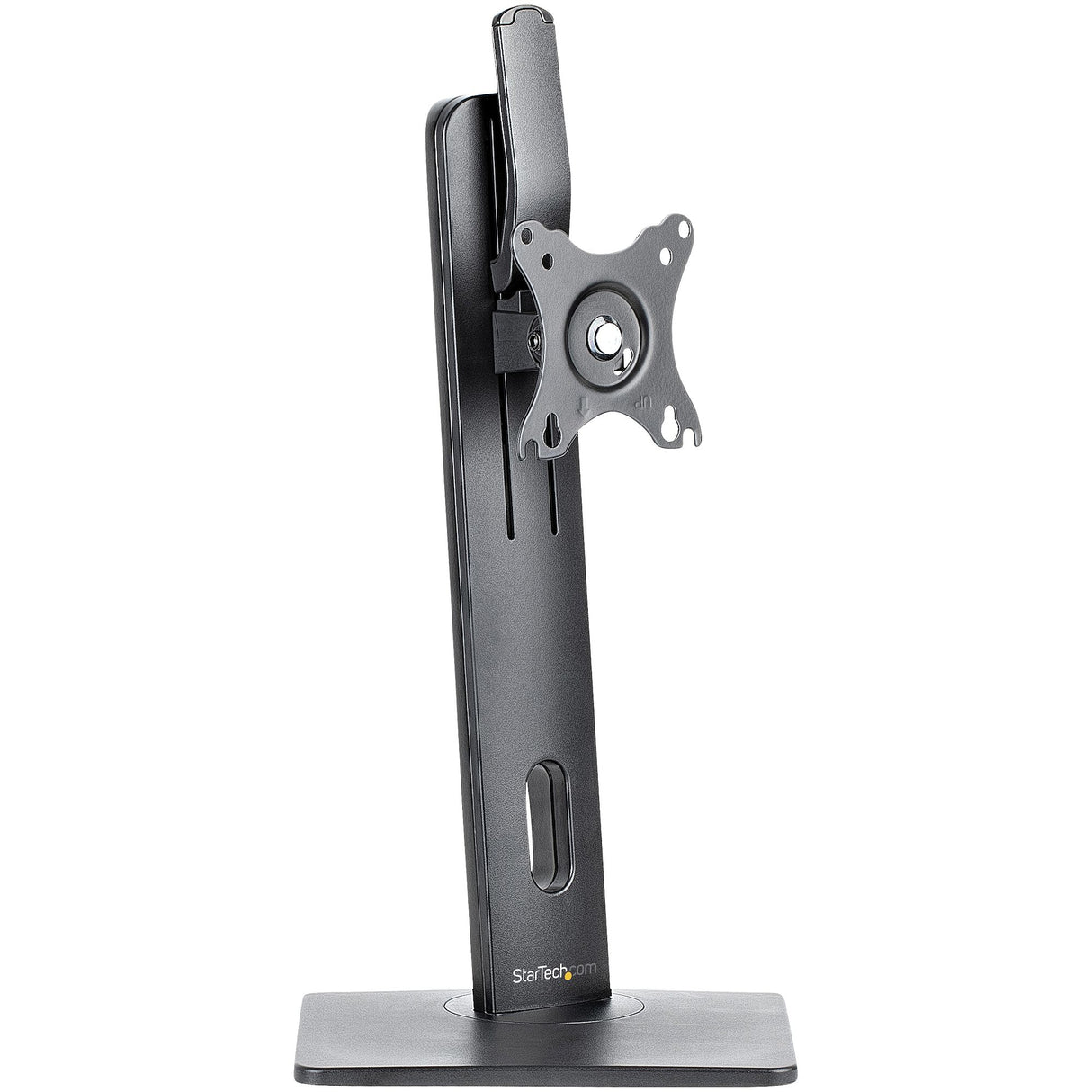 STARTECH Free Standing Single Monitor Mount - Height Adjustable Monitor Stand - For VESA Mount Displays up to 32" (15lb|7kg) - Ergonomic Monitor Stand for Desk - Tilt|Swivel|Rotate (FPPNEUSTND) (FPPNEUSTND)