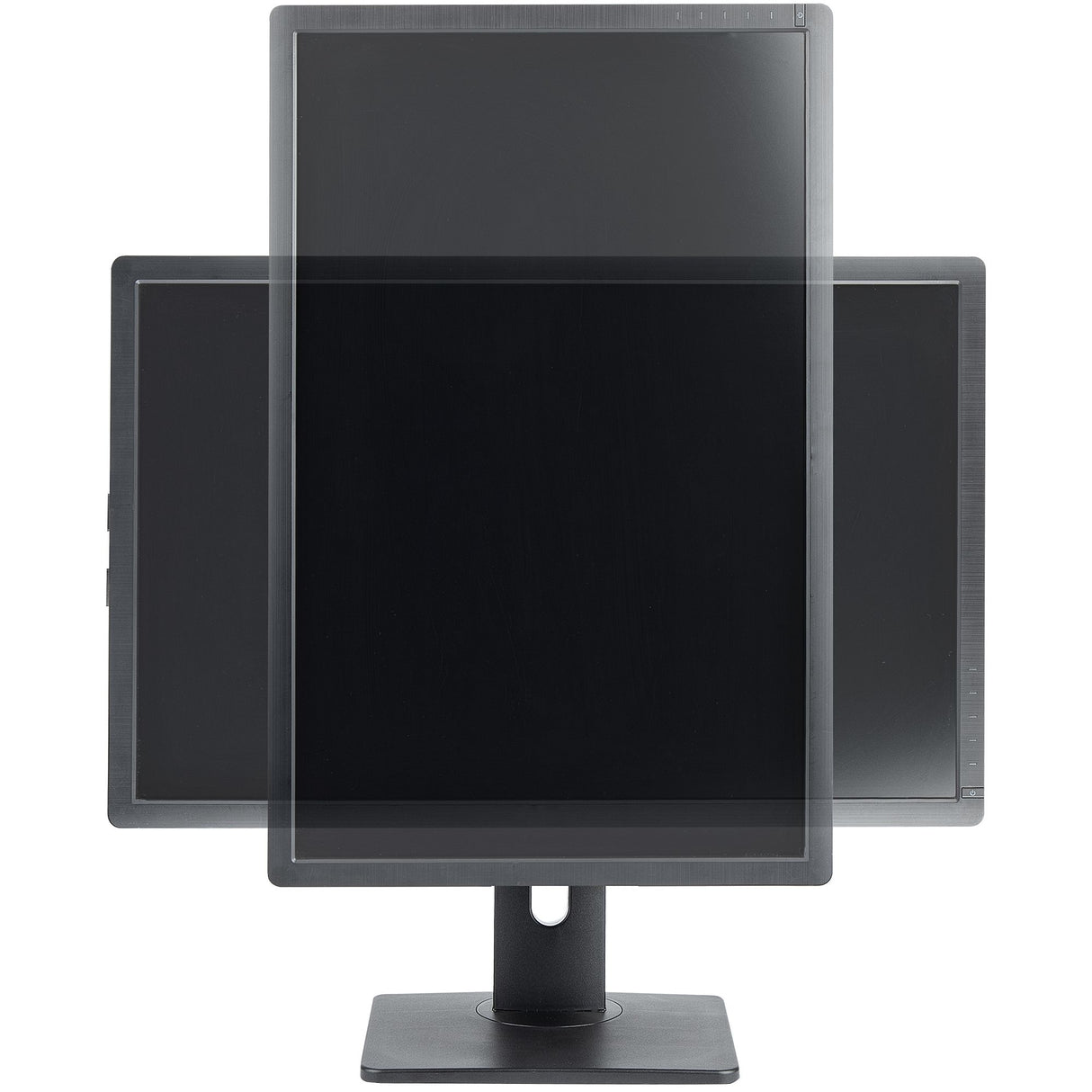 STARTECH Free Standing Single Monitor Mount - Height Adjustable Monitor Stand - For VESA Mount Displays up to 32" (15lb|7kg) - Ergonomic Monitor Stand for Desk - Tilt|Swivel|Rotate (FPPNEUSTND) (FPPNEUSTND)