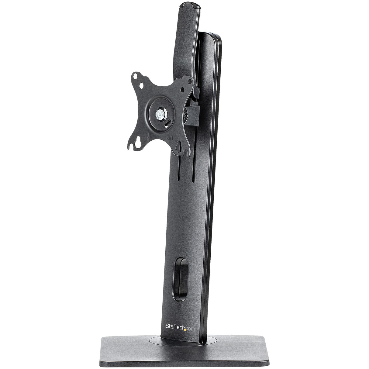 STARTECH Free Standing Single Monitor Mount - Height Adjustable Monitor Stand - For VESA Mount Displays up to 32" (15lb|7kg) - Ergonomic Monitor Stand for Desk - Tilt|Swivel|Rotate (FPPNEUSTND) (FPPNEUSTND)