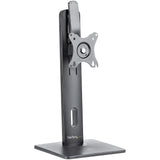 STARTECH Free Standing Single Monitor Mount - Height Adjustable Monitor Stand - For VESA Mount Displays up to 32" (15lb|7kg) - Ergonomic Monitor Stand for Desk - Tilt|Swivel|Rotate (FPPNEUSTND) (FPPNEUSTND)