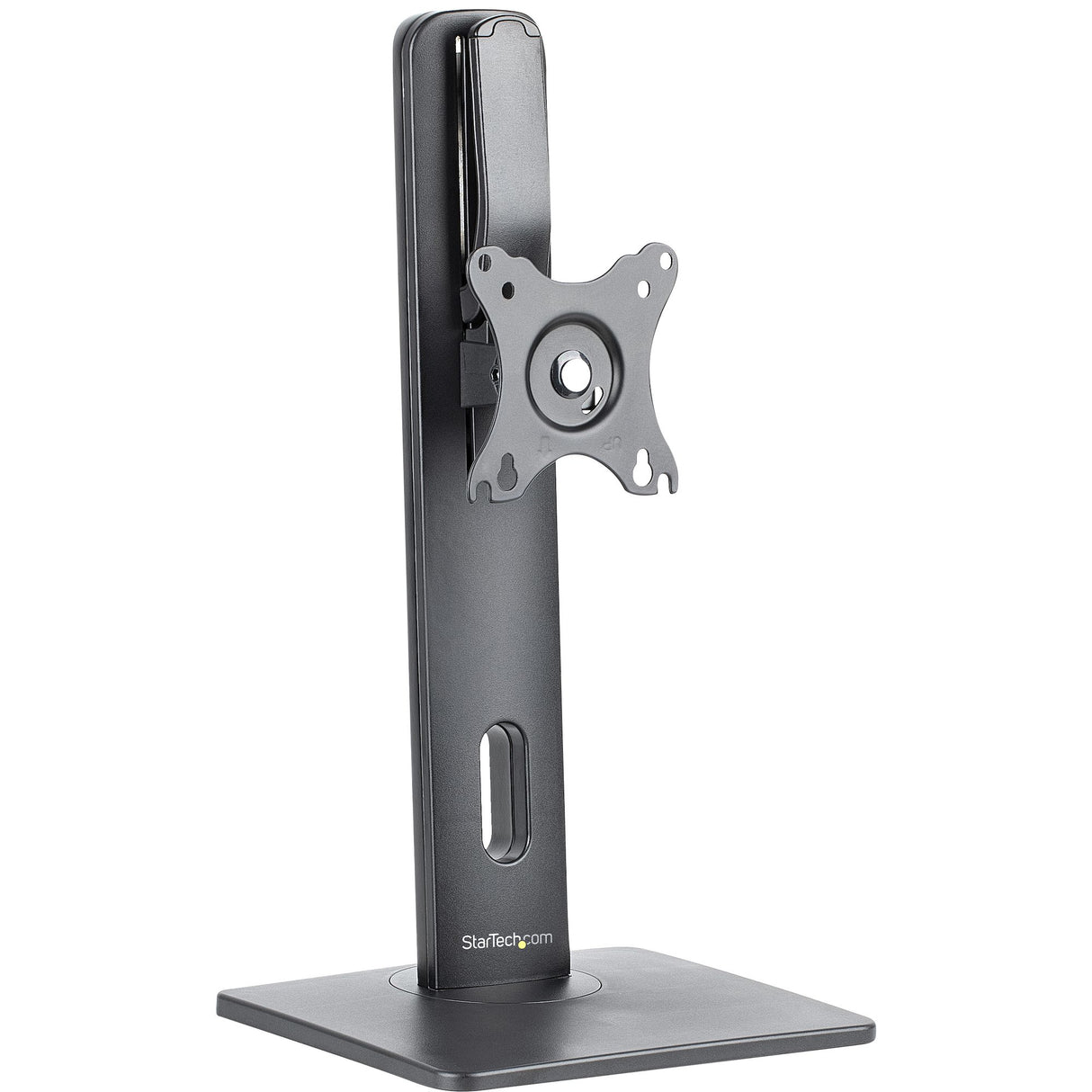 STARTECH Free Standing Single Monitor Mount - Height Adjustable Monitor Stand - For VESA Mount Displays up to 32" (15lb|7kg) - Ergonomic Monitor Stand for Desk - Tilt|Swivel|Rotate (FPPNEUSTND) (FPPNEUSTND)