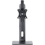STARTECH Free Standing Single Monitor Mount - Height Adjustable Monitor Stand - For VESA Mount Displays up to 32" (15lb|7kg) - Ergonomic Monitor Stand for Desk - Tilt|Swivel|Rotate (FPPNEUSTND) (FPPNEUSTND)