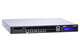 QNAP 1U | Intel Xeon D-2166NT (12x 2GHz) | 64GB DDR4 2666 MHz | 2x 2.5" SATA | 4x 10GbE SFP+ | 8x RJ-45 (QUCPE-7012-D2166NT-64G)