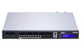 QNAP 1U | Intel Xeon D-2146NT (8x 2.3GHz) | 32GB DDR4 2666 MHz | 2x 2.5" SATA | 4x 10GbE SFP+ | 8x RJ-45 (QUCPE-7012-D2146NT-32G)