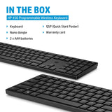 HP 450 Programmable Wireless Keyboard (4R184AA)
