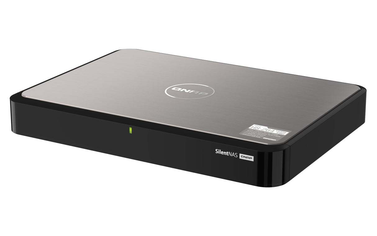 QNAP 2 x 3.5" | Intel Celeron N5105 | 8 GB | 4 GB Flash | 60 W | 100-240 V | 1.56 kg (HS-264-8G)