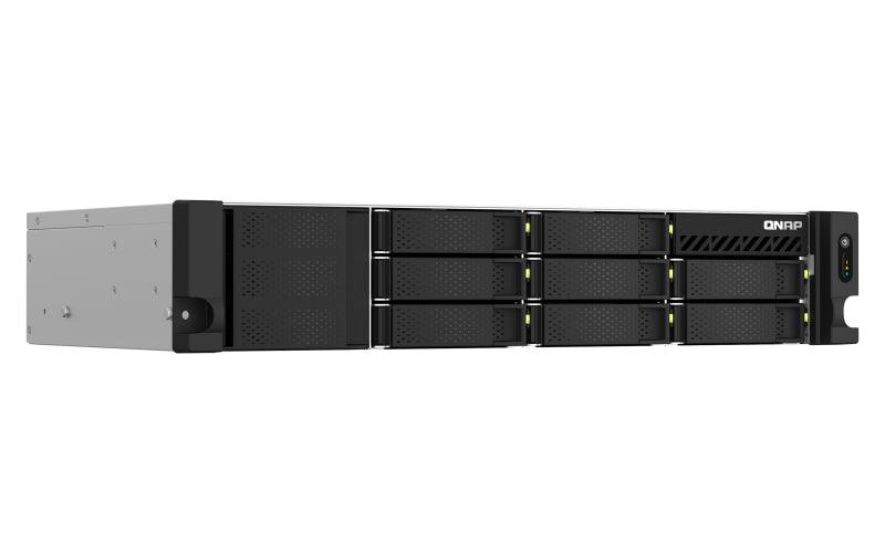 QNAP 8 x 3.5" | Intel Celeron N5105|N5095 2.9GHz | 8 GB SO-DIMM DDR4 (1 x 4 GB) | 4GB Flash | 300W (x2) | 100 - 240V (TS-864EU-RP-8G)