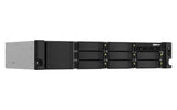 QNAP 8 x 3.5" | Intel Celeron N5105|N5095 2.9GHz | 4 GB SO-DIMM DDR4 (1 x 4 GB) | 4GB Flash | 300W (x2) | 100 - 240V (TS-864EU-RP-4G)