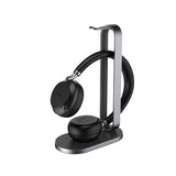 YEALINK BH72 Bluetooth Wireless Stereo Headset with Charging Stand Black (BH72-UC-CH-BL-C)