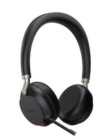 YEALINK BH72 Bluetooth Wireless Stereo Headset with Charging Stand Black (BH72-UC-CH-BL-C)