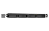 QNAP 4 x 3.5" | Marvell OCTEON TX2 CN9130 | CN9131 | 4 GB SODIMM DDR4 | 4 GB Flash | 100 W | 100-240 V | 4.17 kg (TS-435XEU-4G)
