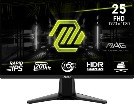 MSI MAG 255F E20 Monitor – 24.5" / Full HD / IPS / 200Hz – Gaming Monitor