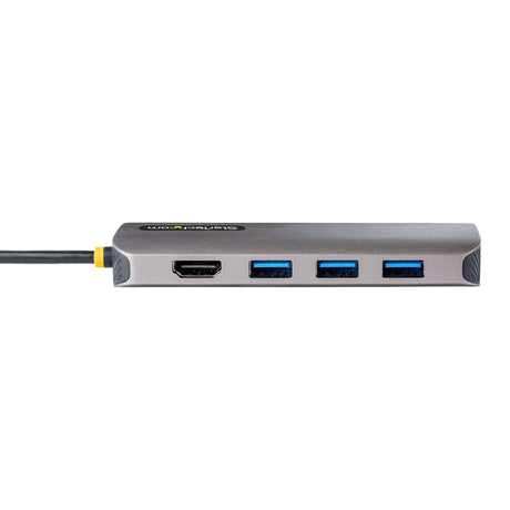 STARTECH USB C Multiport Adapter 4K 60Hz HDMI Video, 3 Pt 5Gbps USB