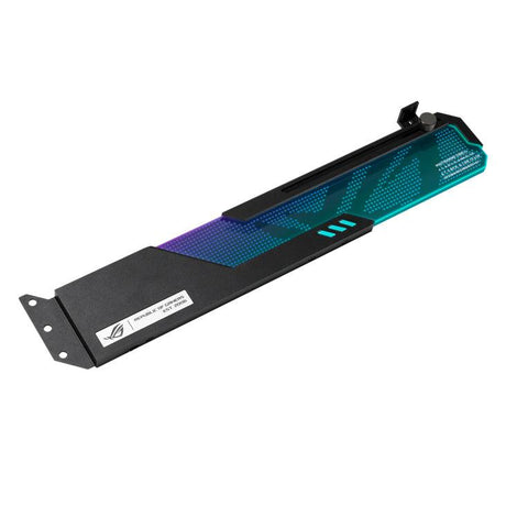 ASUS Graphics Card Holder Supports All ATX Size Chassis | Eliminate Sag | Tough Aluminium Alloy | Swappable Acrylic Plate | Aura Sync (ROG-WINGWALL-HOLDER)