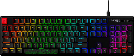 HP HyperX Alloy Origins PBT HX Aqua - Mechanical Gaming Keyboard (639N5AA)