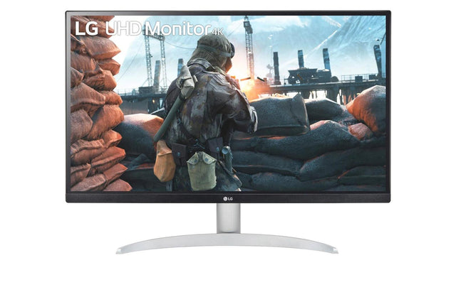 LG computer monitor (27") 4K Ultra HD Black, Grey