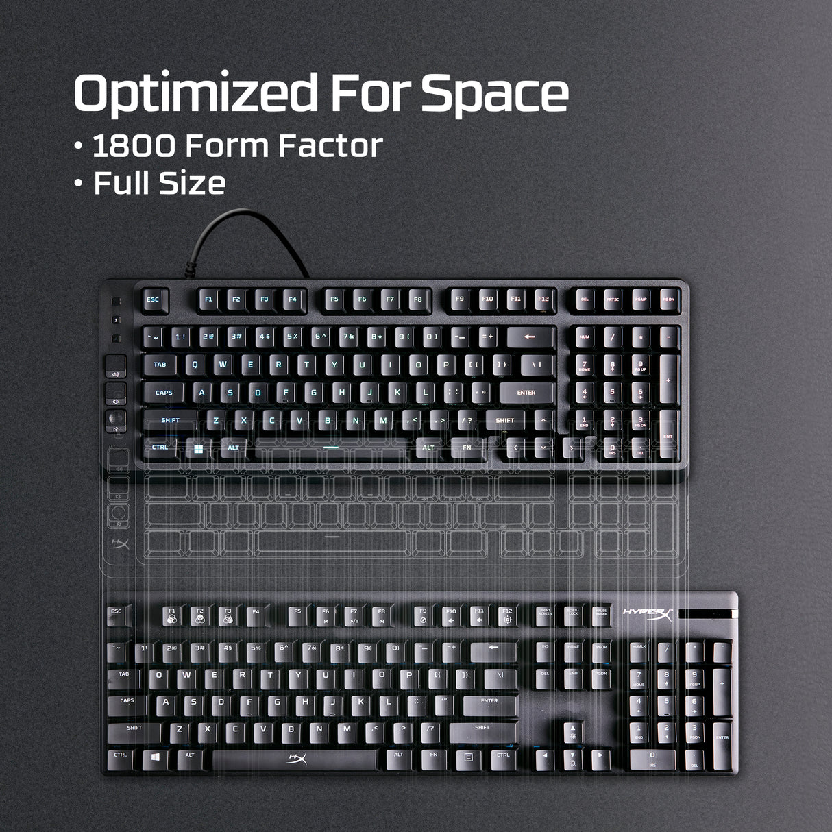 HP – Desktop Platform / Adjustable Height / 17" Wide – Keyboard Tray