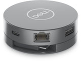 DELL DA305 – USB-C / 90W PD / HDMI / DisplayPort / Ethernet – Travel Hub