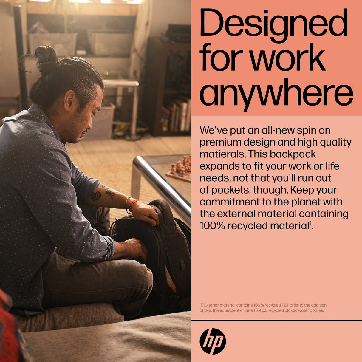 HP Renew Executive Laptop Backpack (16.1")