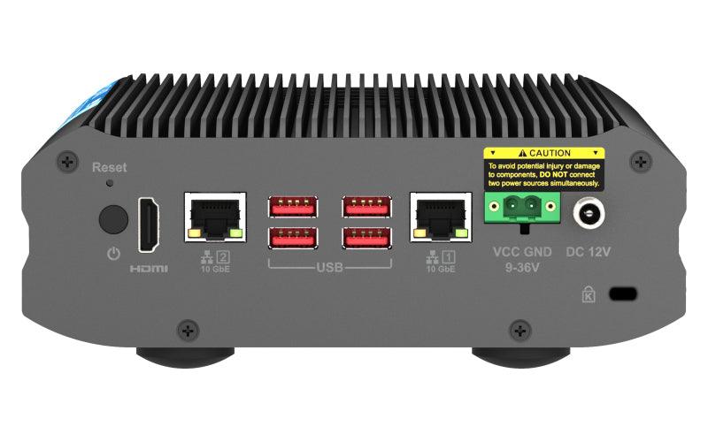 QNAP 4 x 2.5" | Intel Atom x6425E | Intel UHD Graphics | 8 GB RAM | 4 GB Flash | 90W 100-240V | 65x180x254 mm | 2.54 kg (TS-I410X-8G)