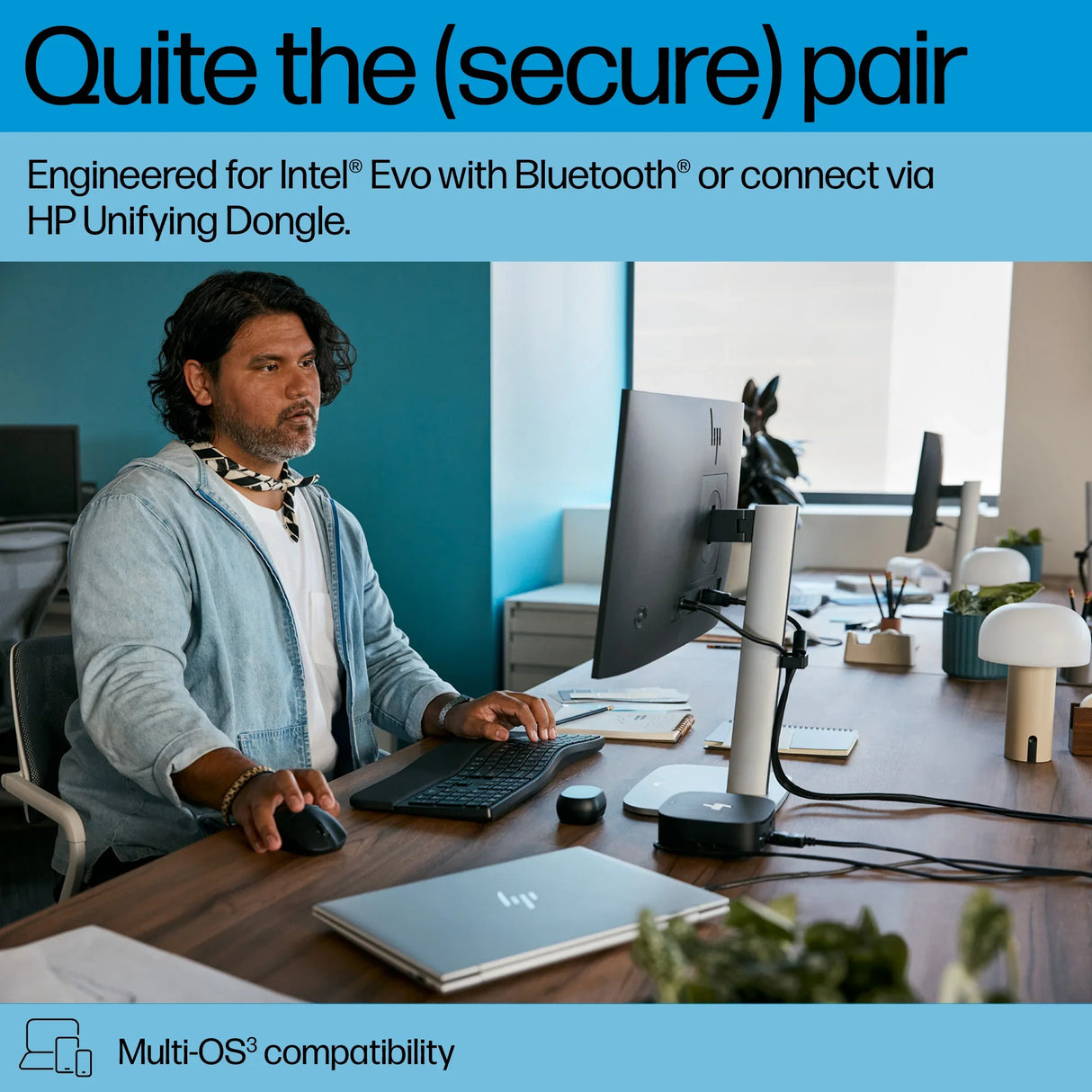 HP 685 – Desktop Platform / Mouse Platform / Wide – Keyboard & Mouse Tray