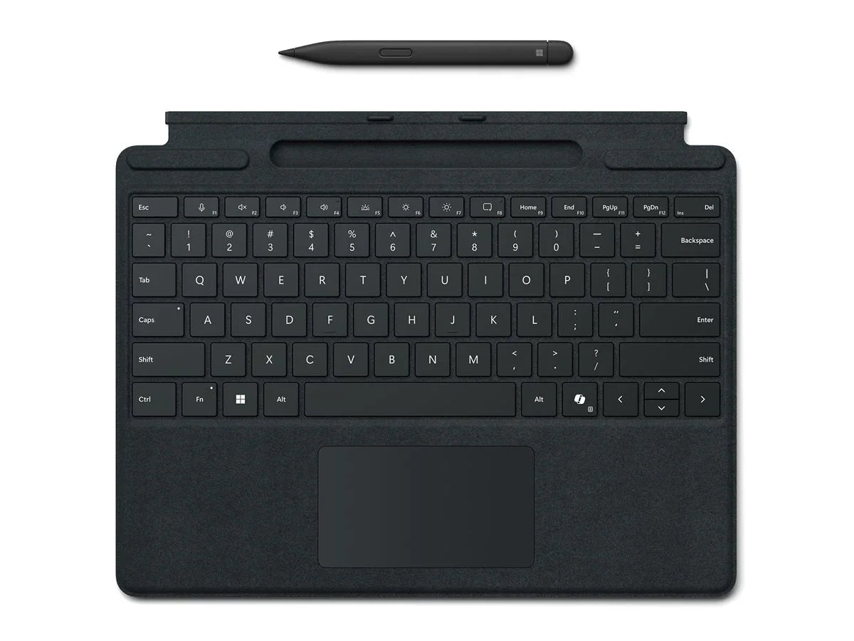 SURFACE CO-PILOT KEYBOARD TYPE COVER PRO 8,9,X,10,11 WITH SLIM PEN 2 - BLACK