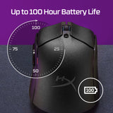 HYPERX PULSEFIRE HASTE 2 – Wireless (Bluetooth + 2.4GHz) / 26000 DPI / Lightweight – Gaming Mouse