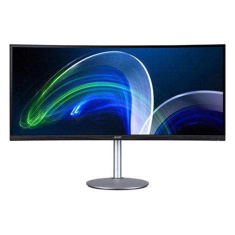 Acer CB342CUR 34" Curve IPS monitor WQHD (3440 x 1440) IPS, Height adjust stand with USB-C Docking, 3 Yrs WTY.
