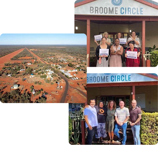 Broome CIRCLE supports some of the most remote and isolated families in Australia. 