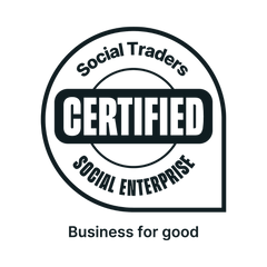 Certified Social Enterprise logo — verifying TechForGood as a registered Social Traders supplier driving social procurement and community impact.