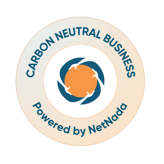 Carbon Neutral certification logo — representing TechForGood’s NetNada verification for ASRS and NGERS-aligned carbon neutrality and climate accountability.