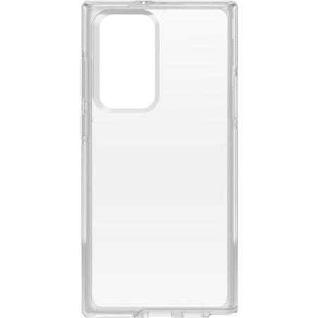 OtterBox Symmetry Clear Antimicrobial Series for Samsung Galaxy S22 Ultra, transparent