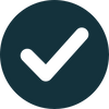 Confirmation check icon