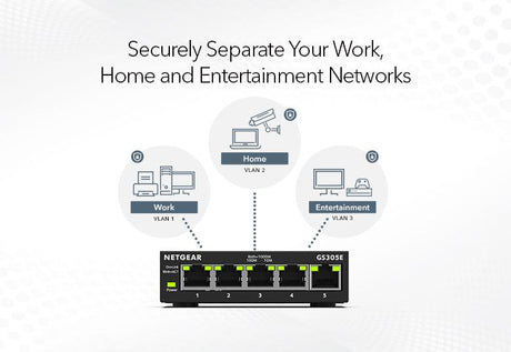 NETGEAR GS305E-100AUS Network Switch
