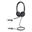 YEALINK UH37 Dual MicrosoftTeams Certified USB Wired Headset USB-C/A