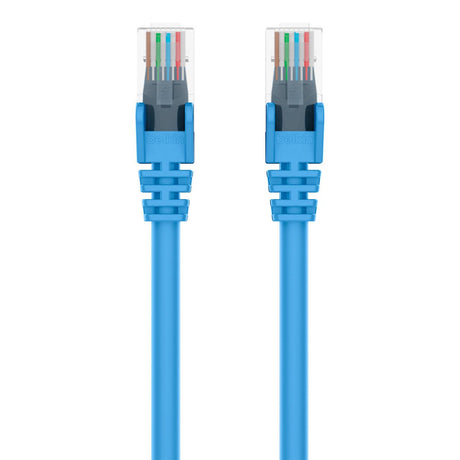 Belkin A3L791BT10MBLUS networking cable Blue 10 m Cat5e U/UTP (UTP)