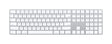 Apple Magic Keyboard with Numeric Keypad - Silver (US English)