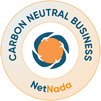 Carbon Neutral Business certified logo (NetNada)