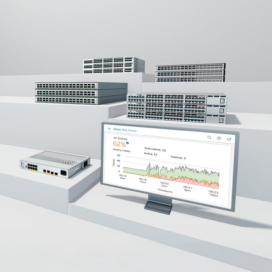 Office IT equipment setup representing sustainable and responsible ICT procurement