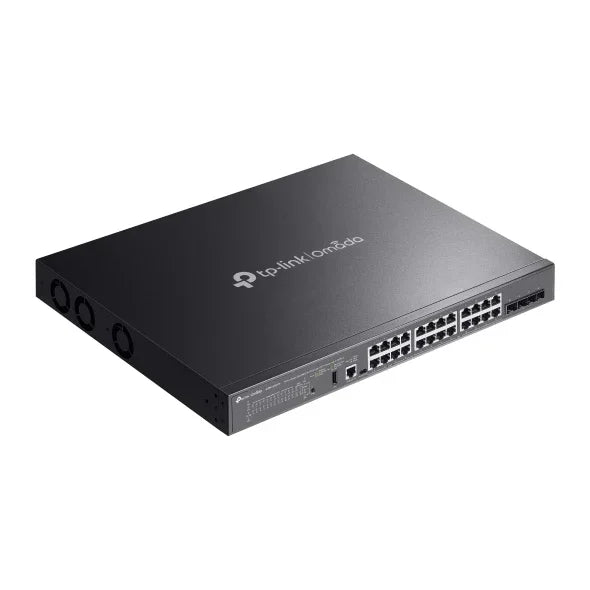 TP-LINK Omada 24-Port Gigabit Stackable Lite L3 Managed PoE++ Switch with 4× 10G Slots