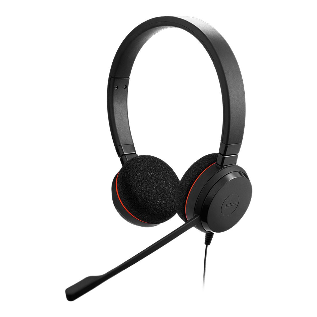 JABRA Evolve 20 SE, USB C/A, MS Stereo Headset, Plug-and-play, Noise-cancelling